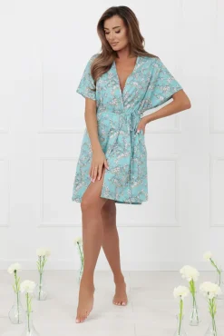 Kimono damskie krótki rękaw Hikari