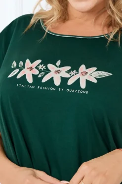 Koszula damska krótki rękaw Florisa
