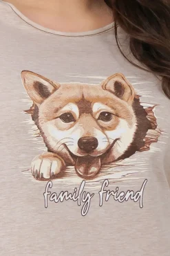 Koszula damska krótki rękaw Shiba