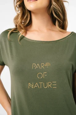 Natura koszula damska krótki rękaw