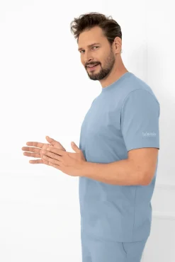 Piżama męska krótki rękaw, krótkie spodnie Krystian