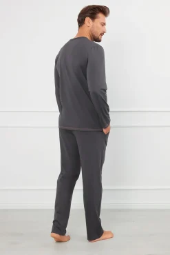 Salomon piżama męska długi rękaw, długie spodnie