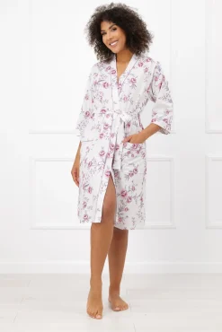 Szlafrok damski 3/4 rękaw Beauty